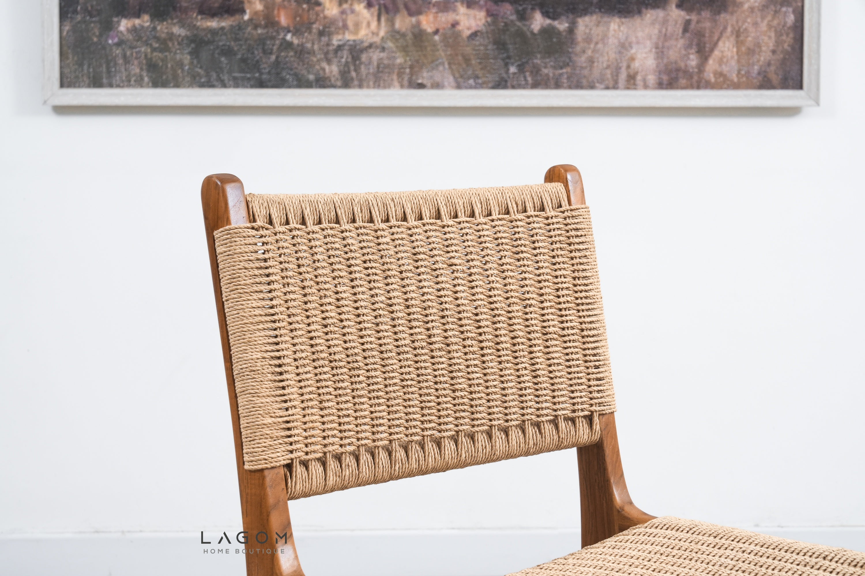 Timeless Chair in Teak Wood & Premium Loom