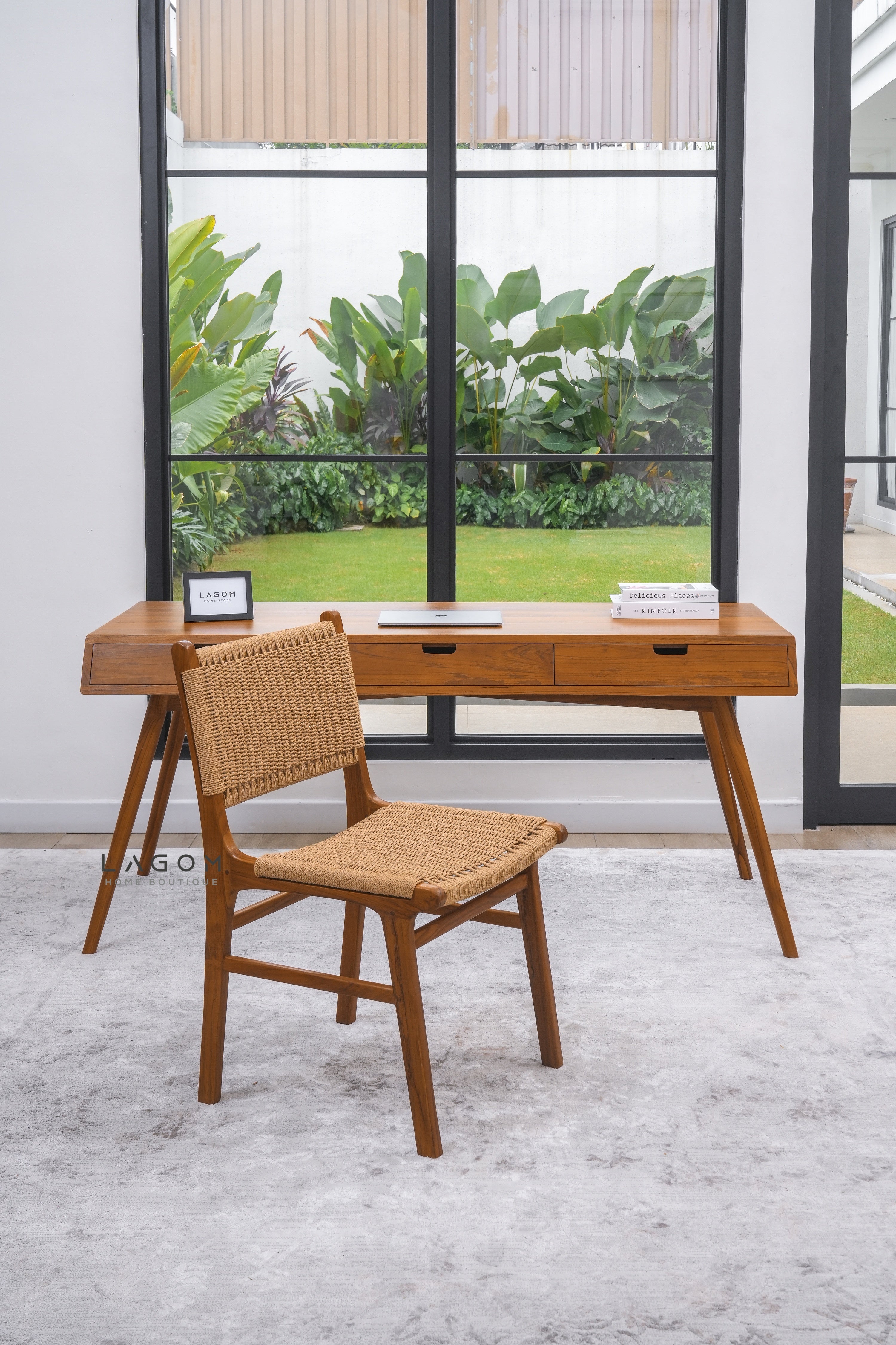 Timeless Chair in Teak Wood & Premium Loom