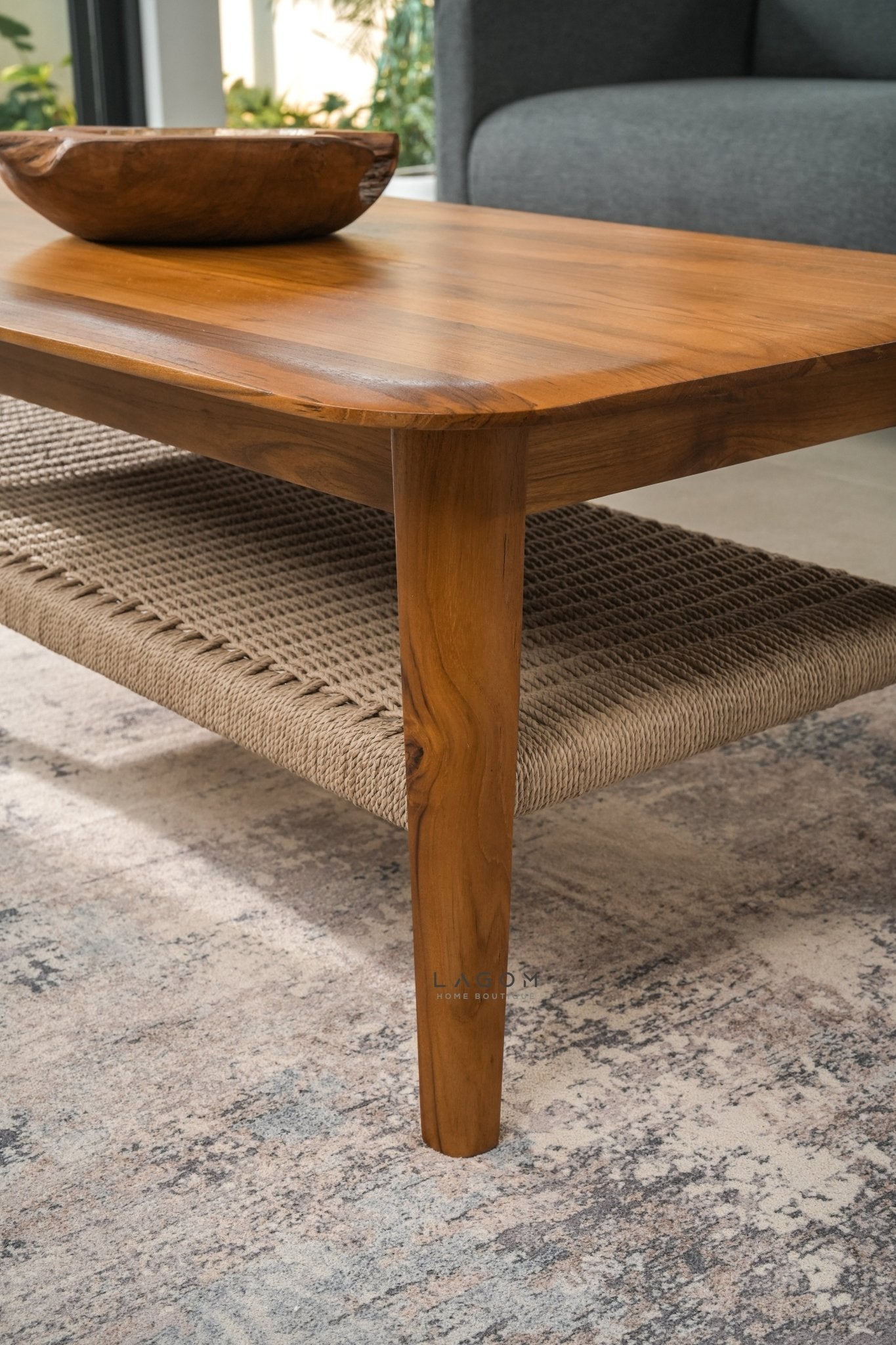 Exclusive Teak & Loom Coffee Table - Coffee Table - Lagom Home Boutique