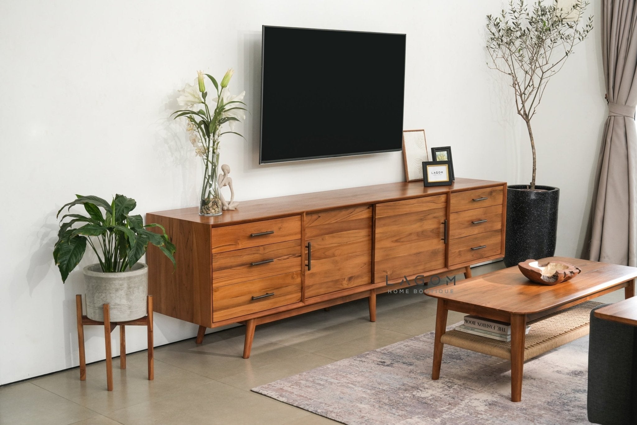 Exclusive Teak & Loom Coffee Table - Coffee Table - Lagom Home Boutique