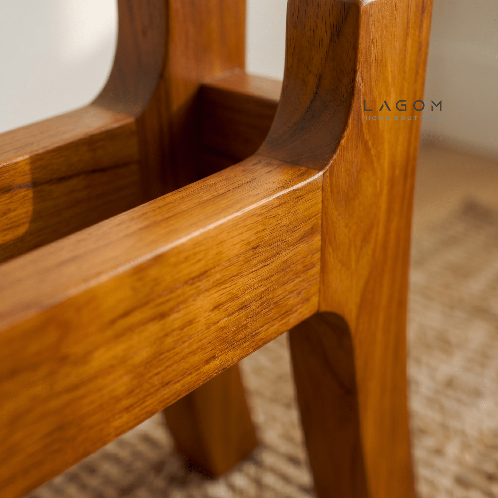 3 - Pair Teak Sandal/Slipper Rack - Shoe Rack - Lagom Home Boutique