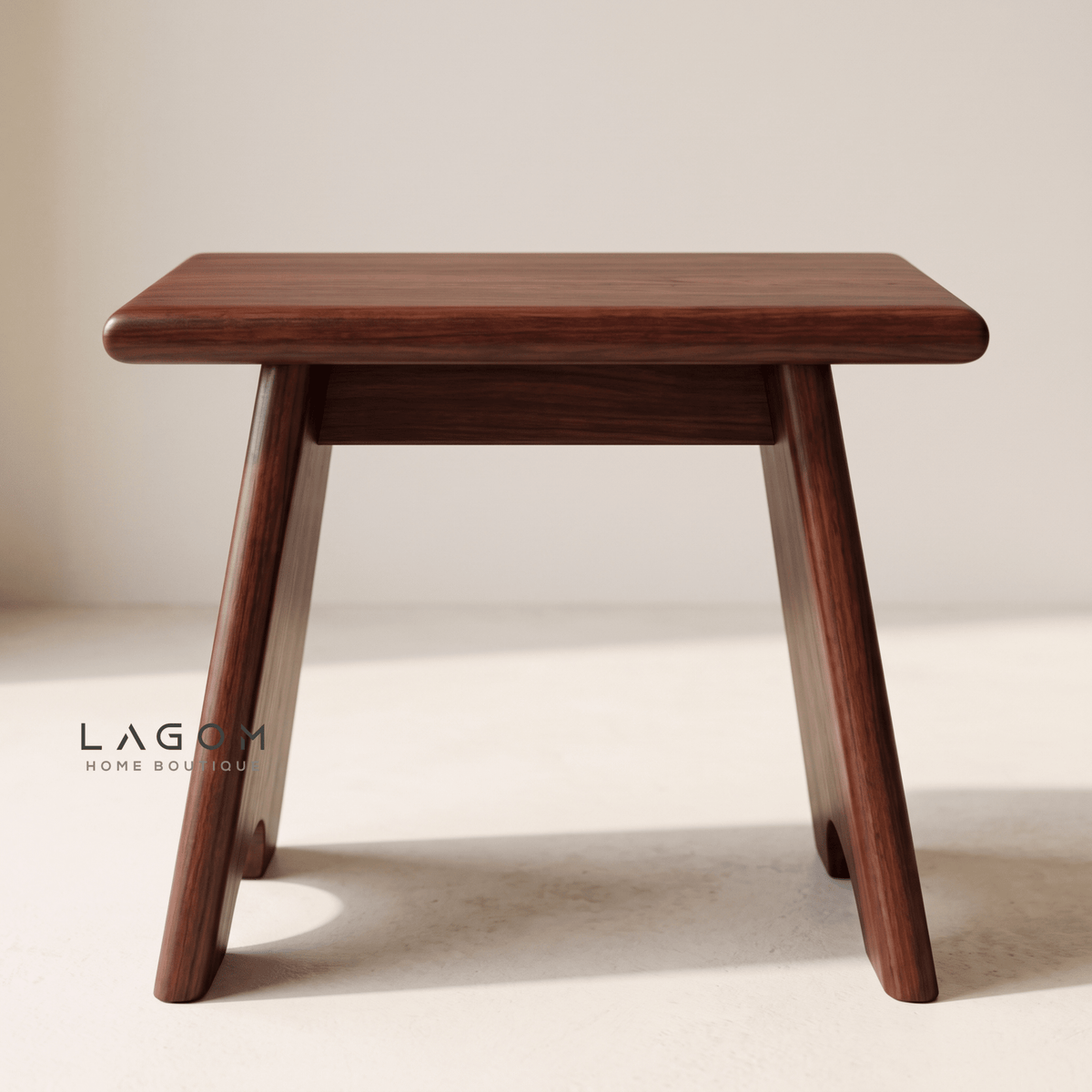 Reclaimed Teak Stool — Indoor & Outdoor-Stool-Lagom Home Boutique