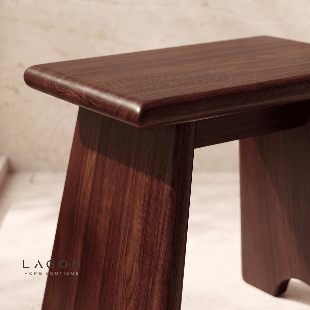 Reclaimed Teak Stool — Indoor & Outdoor-Stool-Lagom Home Boutique